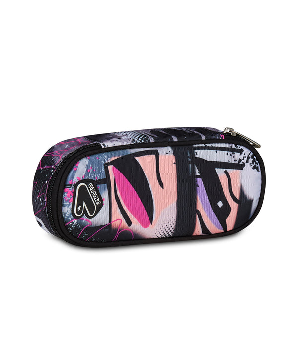 Seven® ROUND PLUS PENCIL BAG - GRAY SHADOW - Default Title