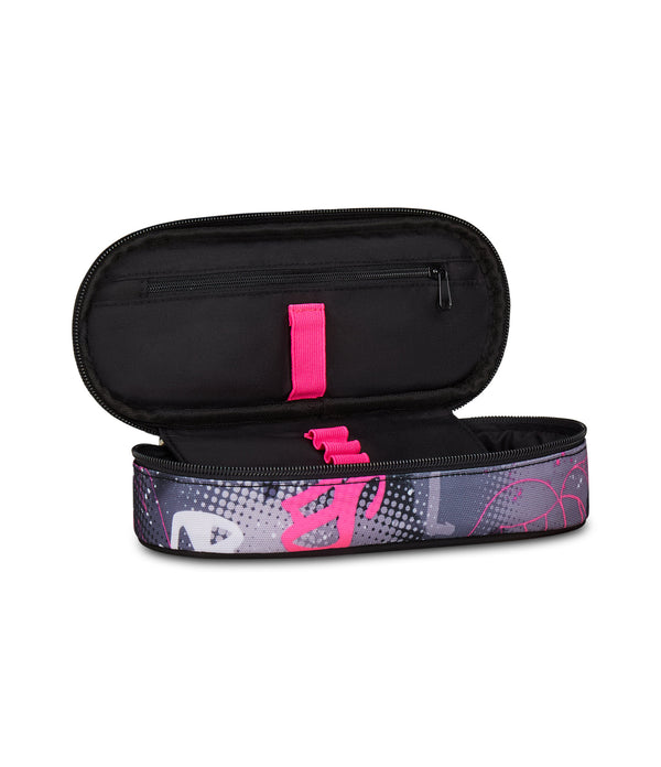 Seven® ROUND PLUS PENCIL BAG - GRAY SHADOW