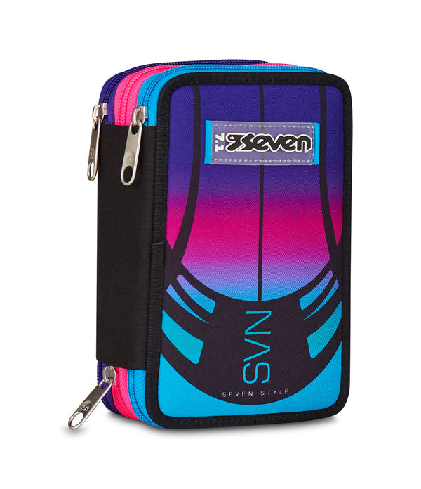 Seven® 3 ZIP PENCIL CASE - NUANCED - Default Title