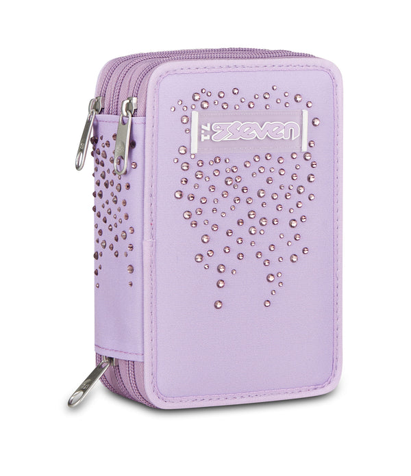 GLITZYCUTE Mäppchen mit 3 Fächern - Default Title