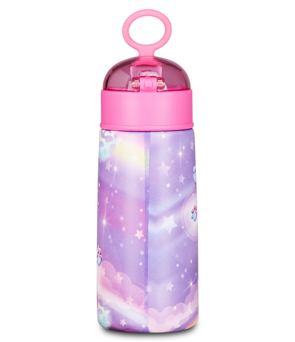 SJ Gang Thermosflasche 500 Ml Mit Strohhalm – Isoliert, Aus Stahl, BPA-frei – 12 H Heiß / 24 H Kalt – 4 Farbvarianten Thermosflasche 500 Ml SJ Gang