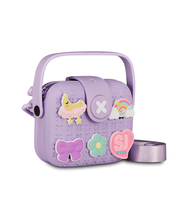 SQUARE SHOULDER BAG - GIRLY PINS - Default Title