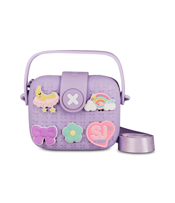 SQUARE SHOULDER BAG - GIRLY PINS