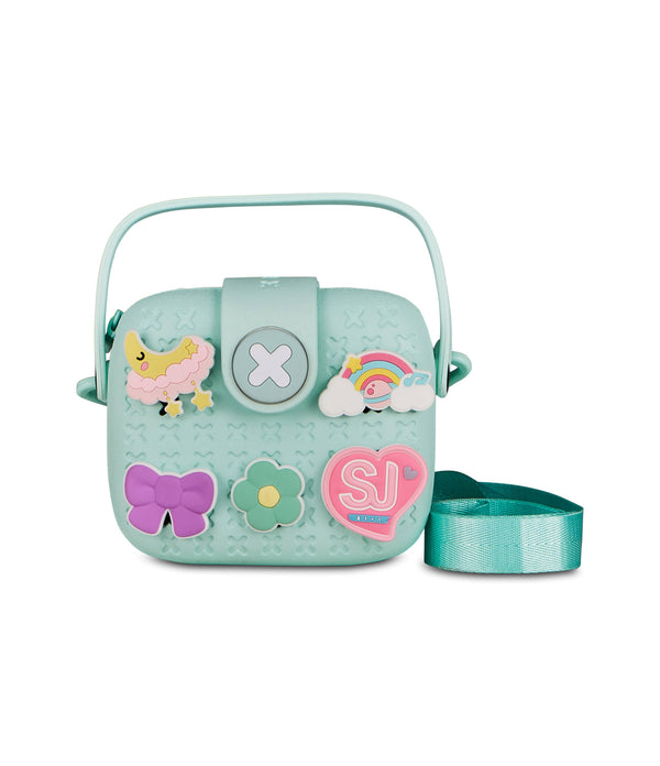 SQUARE SHOULDER BAG - GIRLY PINS