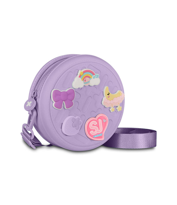 ROUND SHOULDER BAG - GIRLY PINS - Default Title