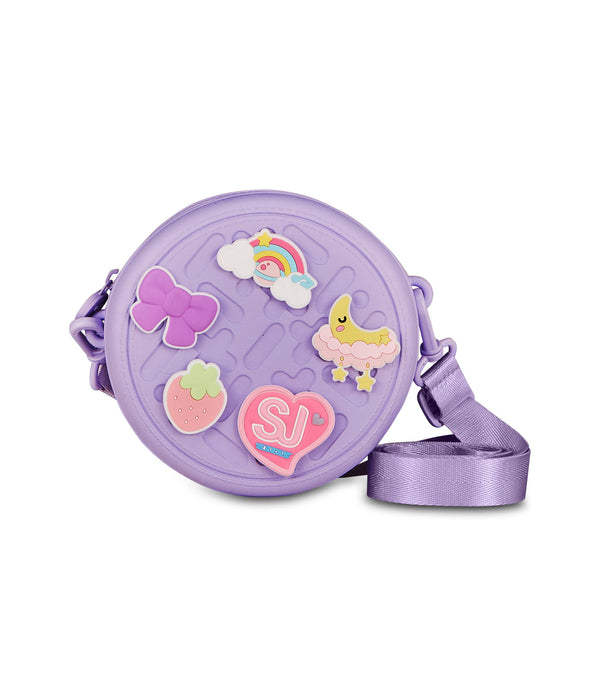 ROUND SHOULDER BAG - GIRLY PINS