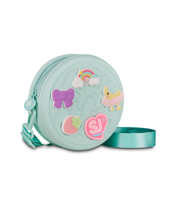 ROUND SHOULDER BAG - GIRLY PINS - Default Title