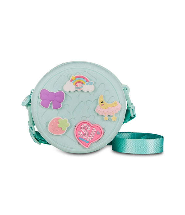 ROUND SHOULDER BAG - GIRLY PINS