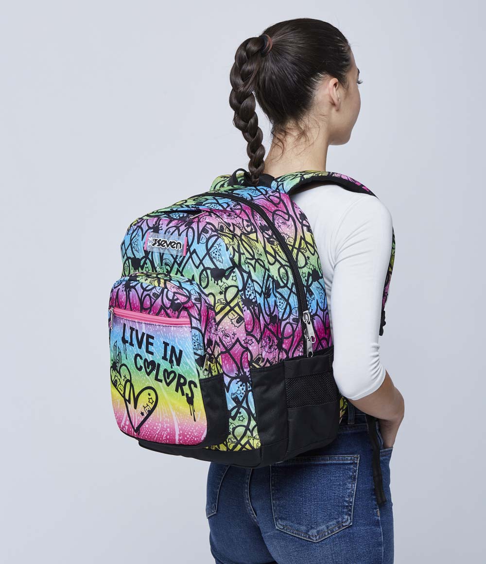 Seven® FREETHINK BACKPACK WITH RING LIGHT |ZAINO FREETHINK Seven