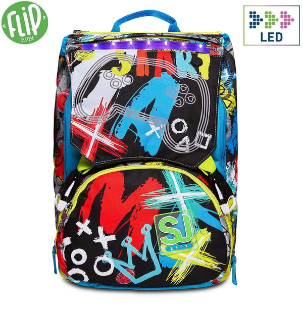 ERWEITERBARER RUCKSACK BIG - GLITZLED BOY - Default Title