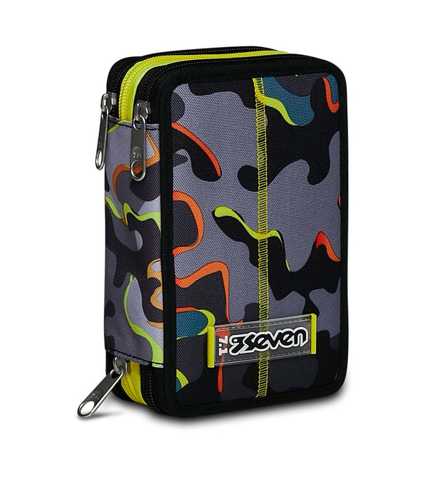 Seven® 3 ZIP PENCIL CASE - DYE ON - Default Title